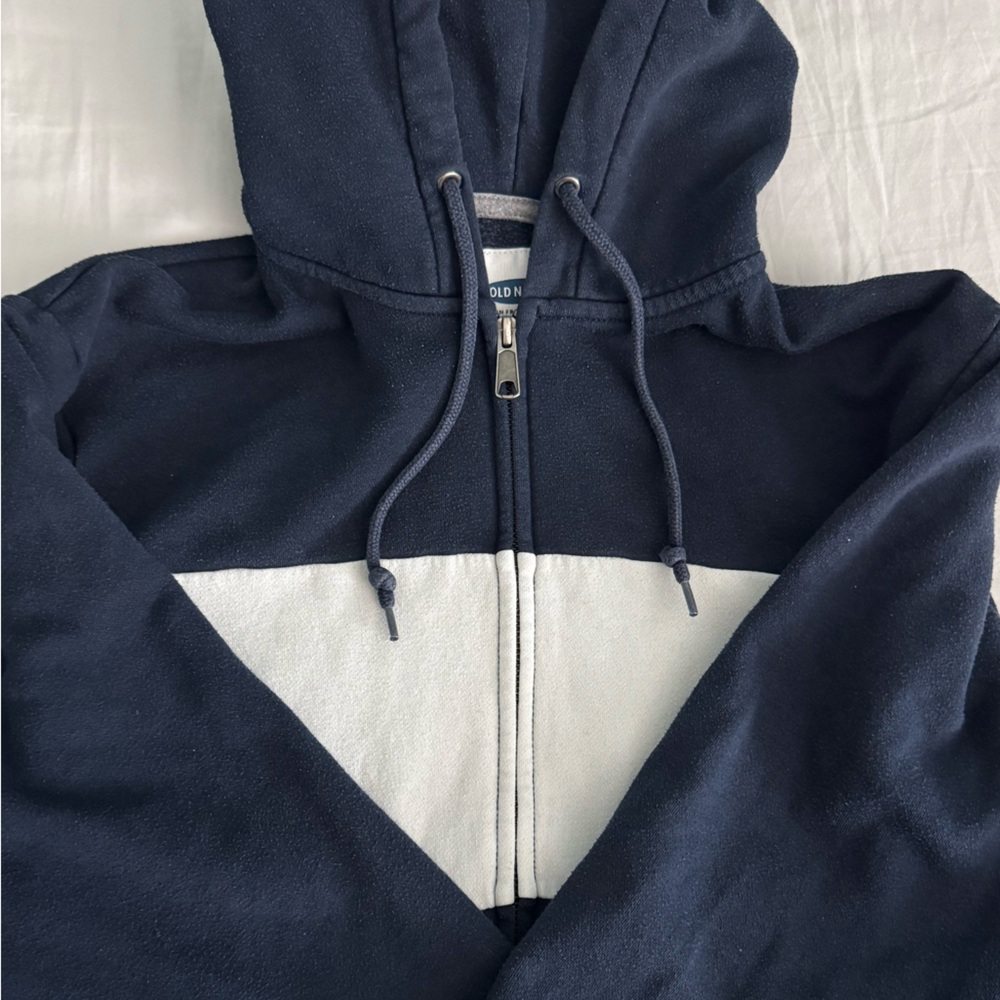 Old Navy Dark Blue Zip-Up Hoodie